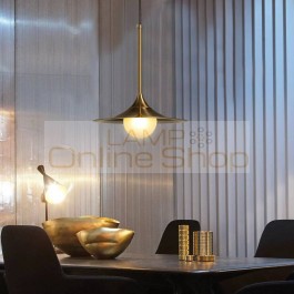 Single Head Modern Simple Iron Glass G9 LED Pendant Lamp Nordic Living Room Bedroom Study LED Hanging Light Fixtures