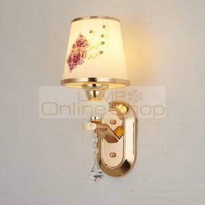 Applique Murale Bathroom Indoor Modern De Home Deco Crystal Luminaire Aplique Luz Pared Wandlamp Bedroom Light Wall Lamp