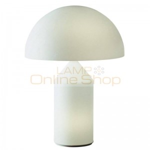 Creative art modern table light gold white glass black Nordic table lamp for bedroom bedside reading desk lamp E14 lamp