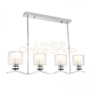 De Techo Colgante Moderna Para Comedor Dining Room Crystal Luminaire Suspendu Lampen Modern Hanging Lamp Pendant Light