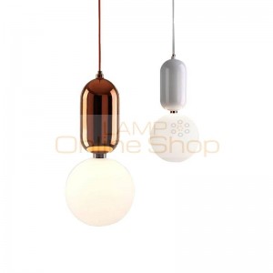 Glass ball branching Drop Hanging Light Modern Bottle Chandelier Light for kitchen living room office home decoration