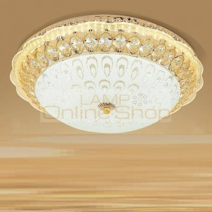 Living Room Plafon Plafoniera Home Lighting Lamp Sufitowe Crystal LED Teto De Plafondlamp Lampara Techo Ceiling Light
