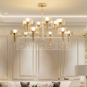 Nordic Living Room Chandelier lighting Modern Luxury Style Jellyfish crystal light Dining Room Lamp Creative Bedroom Lamp