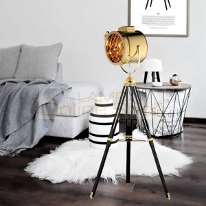 Nordic wood Tripod Floor Lamps Search floor Light Home Indoor Floor Lights Fixture chrome gold AC 110V 220V E27 lamp