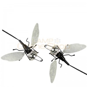 One Pair dragonfly retro Industrial Led Wall Lamp with E27 lamp Sconce Indoor Decoration Bar Restaurant Bedroom free ship