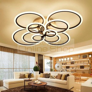 Remote control living room, bedroom modern LED ceiling lights Luminarias Para Sala dimming LED ceiling light deckenleuchten