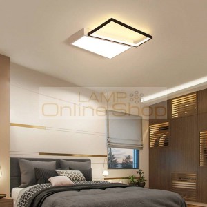 Vintage Bedroom Ceiling Lamps With Remote Controller Dimming Led Ceiling Light For Study Room Modern Lighting Fixture