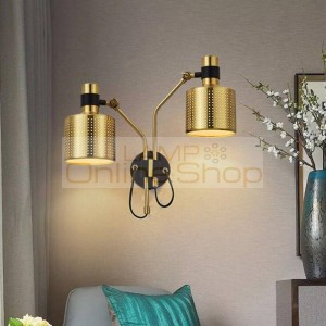 Wandlamp LED Simple Modern Designer Living Room Bedroom LED Wall Lamp Continental Aisle Decoration Wall Light Fixtures