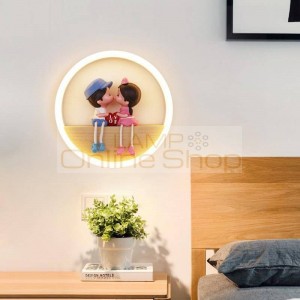 Wandlampe Lampe Kinkiety Deco Maison Candeeiro De Parede LED Bedroom Light Aplique Luz Pared Applique Murale Luminaire Wall Lamp