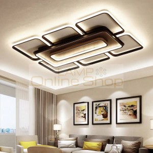 2018 ceiling light led for living room restaurant Remote control indoor light luminarias para sala dimming light fixture