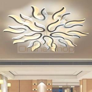 2018 modern acrylic LED ceiling lights for living room ultrathin decorative ceiling lamp Lamparas de techo