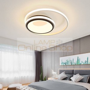 Acrylic Modern Led Ceiling Lights For Living Room Bedroom Dining Home Indoor Lamp Lighting Fixtures AC85-260V Luminaria Lampada
