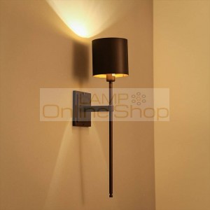 American Country Industrial Indoors Bar Deco E14 LED Wall Lamps Nordic Minimalism Bedroom Aisle Stairs Bedside Wall Lights