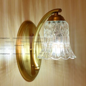 American Full Mirror Bathroom Bedroom Wall Lamp Led Bedside Headlight Single Lens Room Corridor Wall Light Vanity Mirror Lamps