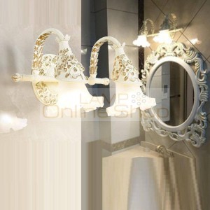 Aplique De Pared Dressing Table Coiffeuse Avec Miroir LED Applique Murale Luminaire For Home Bedroom Light Wandlamp Wall Lamp