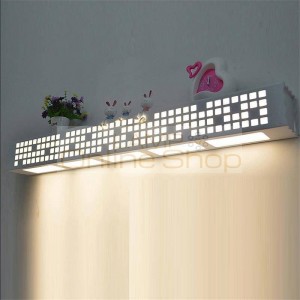 Avec Miroir Industrial Decor Applique Murale Tete De Lit Modern LED Luminaire Bedroom Light For Home Aplique Luz Pared Wall Lamp