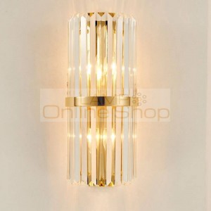 Bedside Romantic Pearl black crystal Wall Lamp long vertical crystal Bar Lighting for Hotel Living Room study Led wall sconce