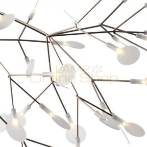  Post modern LED Chandelier Light Tree branch technique of conductive layers Nordic Art Decoration 30/45 head creative