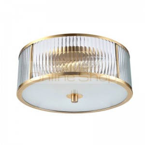 Brass Vintage LED Modern ceiling Light 5W led Lamp Home Lighting Living Room Lustre Flush Mount Ceiling Lamp Luminaire