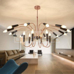 Creative Personality Nordic Modern Chandelier Lamp Hanging Light Suspension Lamp Living Room Light Dining Light E14 led lamp