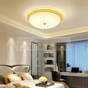 Deckenleuchten Lamp Moderne For Living Room Crystal LED De Teto Lampara Techo Plafonnier Plafondlamp Ceiling Light