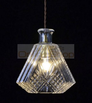 glass Suspension led pendant lights for shopcase glass shade led kitchen lighting vintage retro pendant lamps cord Cafe lighting