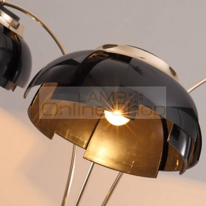 Gold Body Luxury floor lamp modern 3 arm standing lamp black plating living room bedroom art home decoration light