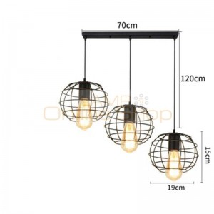 Industrial Decor Lustre E Pendente Para Sala De Jantar Hanging Lamp Luminaire Suspendu Lampen Modern Pendant Light