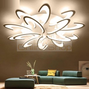 Industrial Decor Plafond Lamp Lighting Celling Luminaire Room Colgante Moderna LED De Plafonnier Lampara Techo Ceiling Light