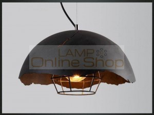 Lampadas de techo LOFT Industrial Iron Lid LED Pendant Lamp Vintage Restaurant Bar Cafe Deco Hanging Light Fixtures