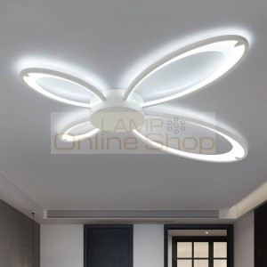 Led ceiling lights Remote control dimming surface mount for living room bedroom ceiling lamps abajur