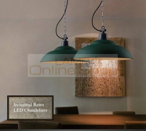 Loft Industrial Wind Bar Pendant Lamp Modern Simple Restaurant Warehouse Iron Art Pendant Light Home Deco Hanging Lights