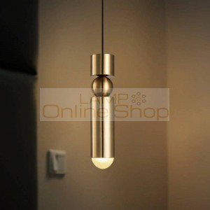 Modern Brief LED Pendant Light For Dinning Room Nordic Drop Light Decoration Single Head Pendant Lamp