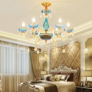 Modern Crystal Light Chandelier Glass Living Room Chandeliers Crystal Hanging Lamps Home Interior Lighting Led Lamps