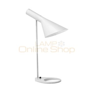 Modern desk table light nordic Creative reading lamp white black lampshade Modern Scene adjustable 3W E27 led lamp AC220V 110V