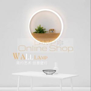 Modern Fashion Acrylic Wall Lamp Restaurant Lamp Interior Decoration Bedroom Balcony LED wall lights Home Fixture