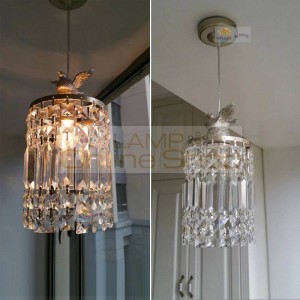 Modern fashion Single crystal pendant light modern living room lamps bedroom Home Decoration lighting lamps