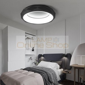 Modern LED Acrylic ceiling lights Creative Fixtures children bedroom ceiling lamps Nordic Novelty Iron Round Ceiling lighting