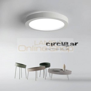 Modern LED ceiling light round simple decoration lamps dining room balcony bedroom living room ceiling lamp