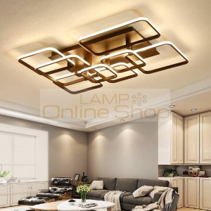 Modern led chandelier with acrylic lights remote control for living room bedroom candelabra ceiling accessories free shippi