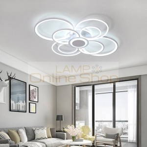 modern led chandelier with remote control acrylic lights For Living Room Bedroom Home Chandelier ceiling Fixtures Free Shipping