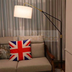 modern LED Floor Lamp Fishing Standing Lamp Creative Light Fixtures for Living Room Bedroom Study Home Deco Floor light Lighting