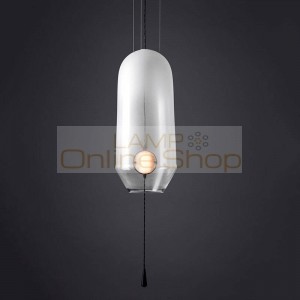 Modern LED Pendant Lights LOFT Lighting Glass Ball Pendant Lamps Home Deco Living Room Crystal LED Hanging Lamp Kitchen Fixtures