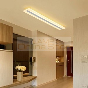 Modern minimalism High brightness LED Ceiling Lamp lighting living room bedroom Chandelier rectangular ceiling lamps