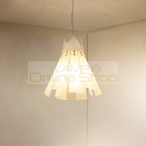 Modern simple glass chandelier Nordic single lamp living room bedroom wine bar decoration e27 LED Lighting fixture droplight