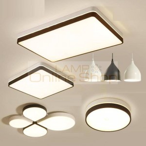 Moderna Deckenleuchte Sufitowe Lamp For Living Room Candeeiro LED Teto Plafonnier Lampara De Techo Ceiling Light
