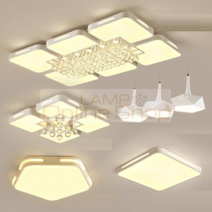 Moderne Lampada Luminaire Plafond Lamp For Living Room Plafon Crystal LED Plafondlamp De Plafonnier Lampara Techo Ceiling Light