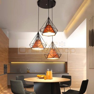 Modernos Industrial Decor Lustre E Pendente Para Sala De Jantar Hanging Lamp Luminaire Suspendu Loft Lampen Modern Pendant Light