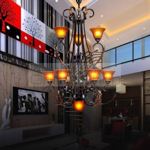 New! American people chandelier moderno Restaurant iron lamp Jane European pastoral old creative studio lamps