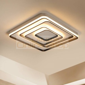 New bedroom led ceiling lights for 10-15 square meters restaurant indoor light luminarias para sala Remote control modern